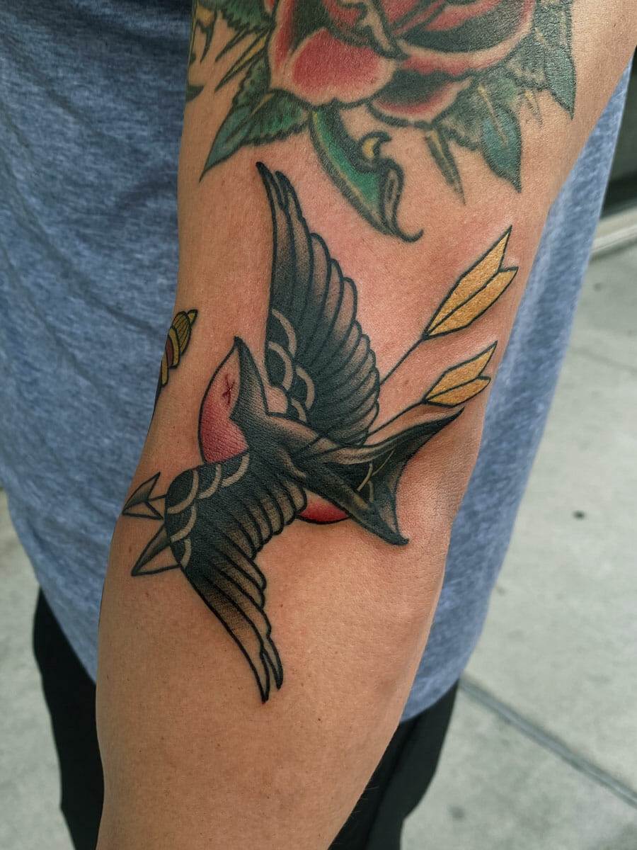 125 Cute Swallow Tattoo Designs To Try For Your Next Tattoo