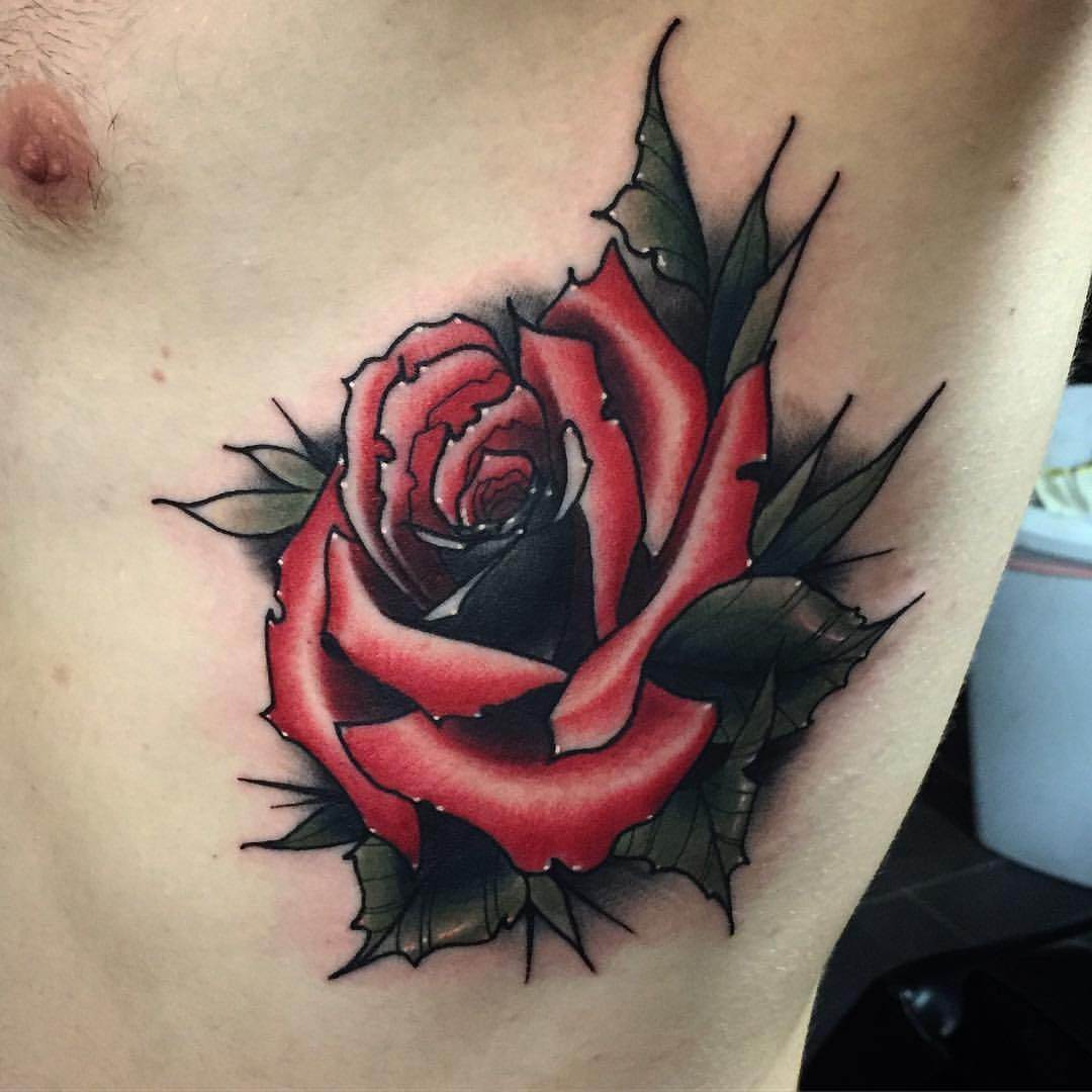 Neo traditional Pokeball rose tattoo thanks for lookin you can find more  of my designs on Instagram rustyshackleferdd  rTattooDesigns