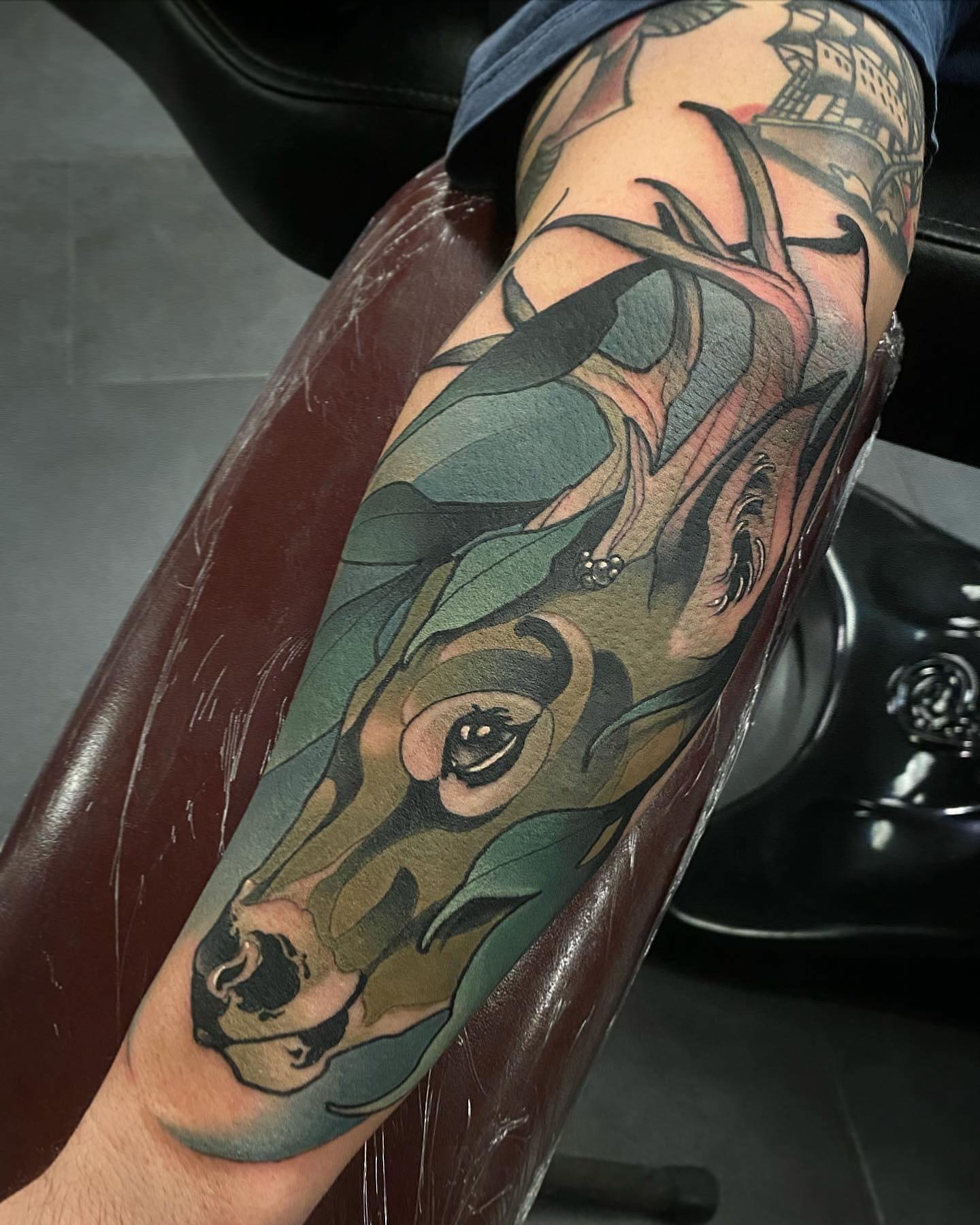 Neo-traditional tattoos in a discreet palette by Georg Faust | iNKPPL