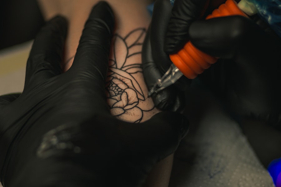 Photo Lotus tattoo