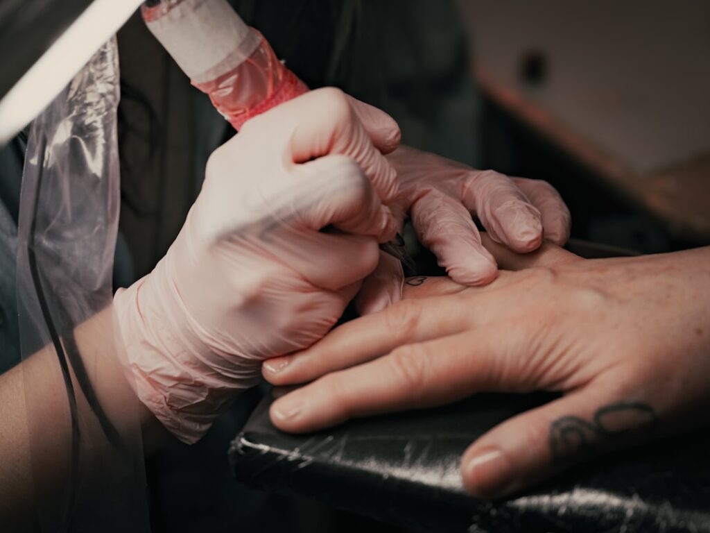 Photo Tattoo needle