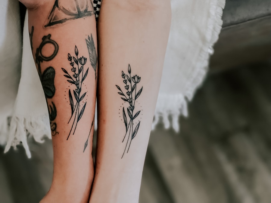 Photo Lotus tattoo
