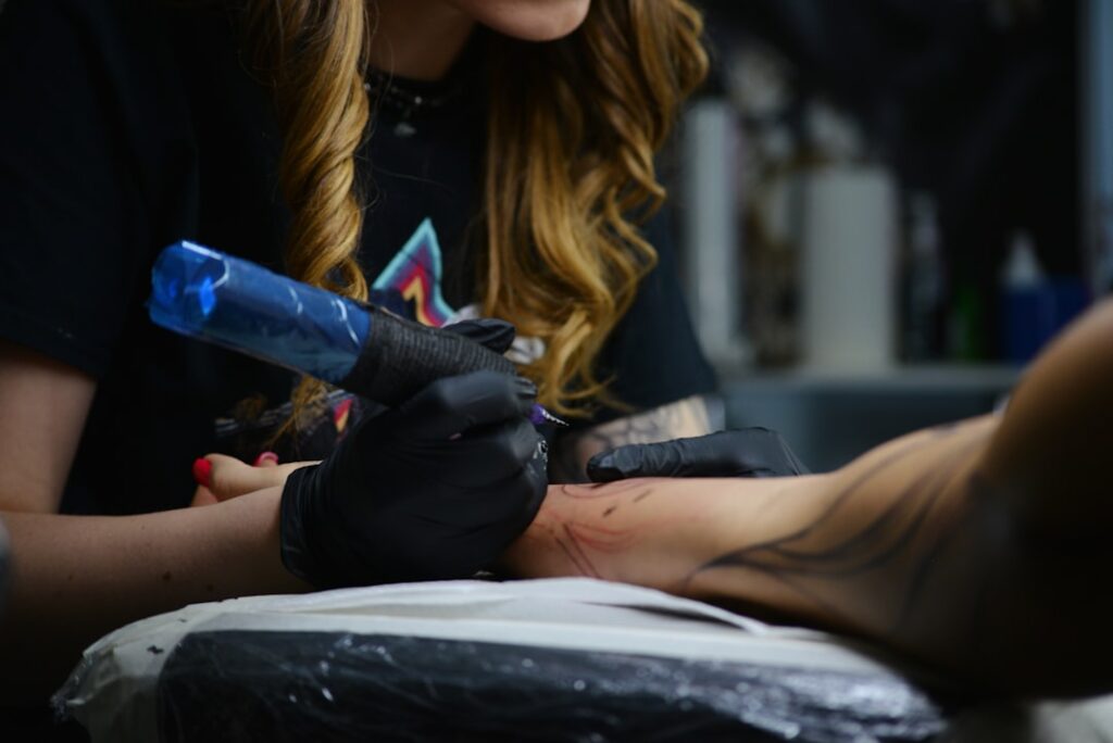 Photo Bluebonnet tattoo