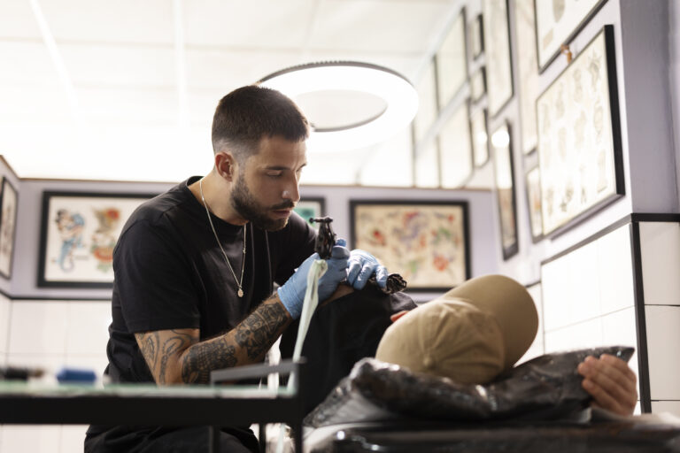 Houston Skyline Tattoo Designs for City Pride